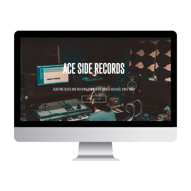 Ace Side Records website built by Websites That Convert