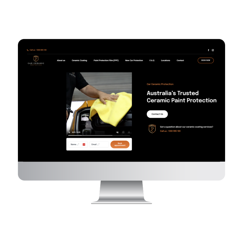 Car Ceramic Protection website built by Websites That Convert