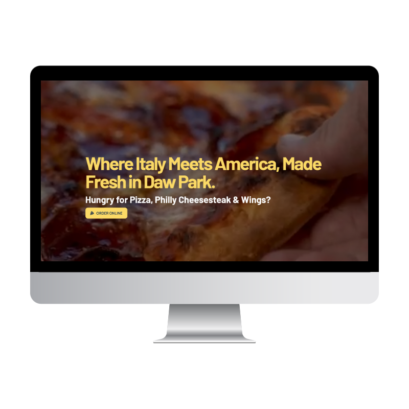Cheesy Charlies website built by Websites That Convert