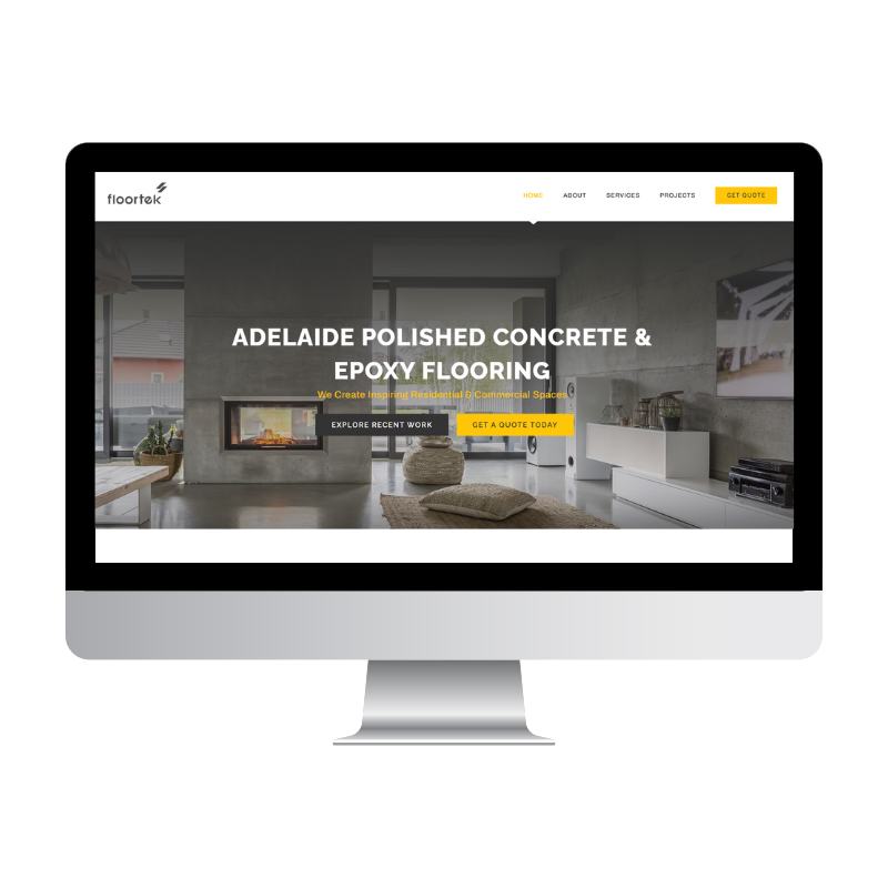 Floortek website built by Websites That Convert