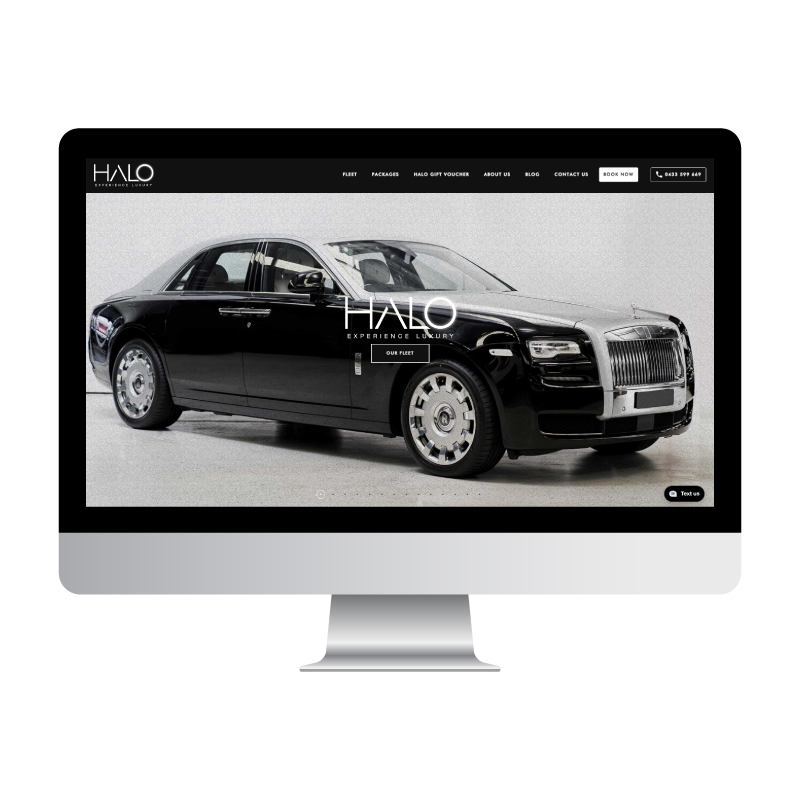 Halo Rentals website built by Websites That Convert