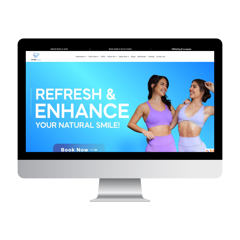 SmileFresh website built by Websites That Convert