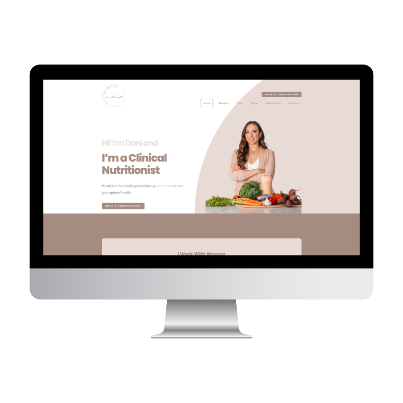 The Haus of Holistic Health website built by Websites That Convert