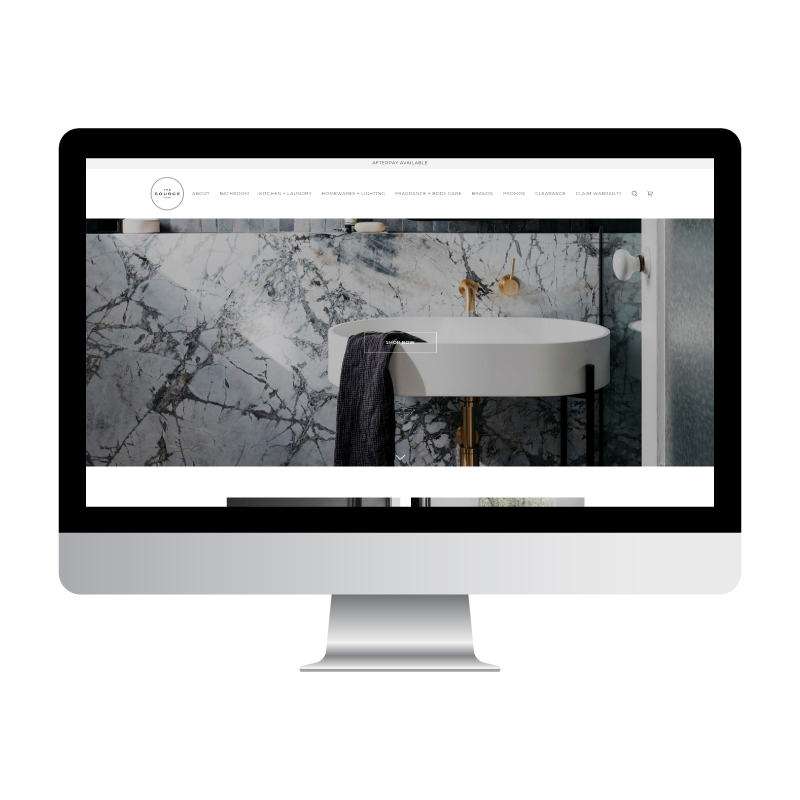 The Source website built by Websites That Convert