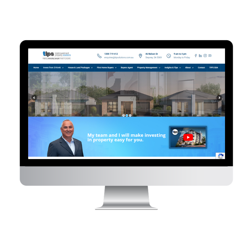 TIPS Group website built by Websites That Convert