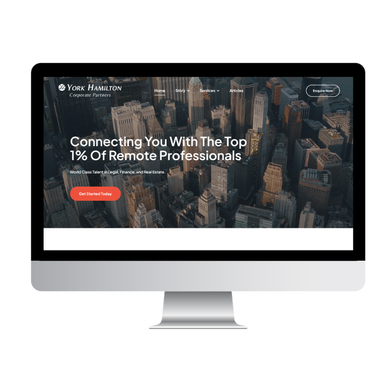 York Hamilton website built by Websites That Convert
