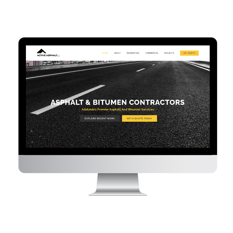 Active Asphalt website built by Websites That Convert