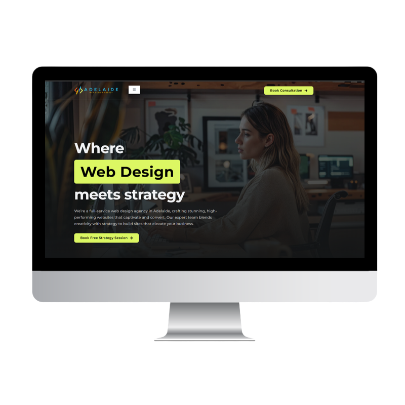 Adelaide Web Design Agency website built by Websites That Convert