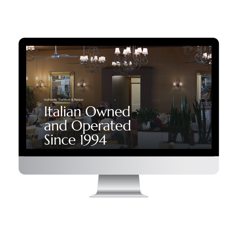 Cafe Va Bene website built by Websites That Convert