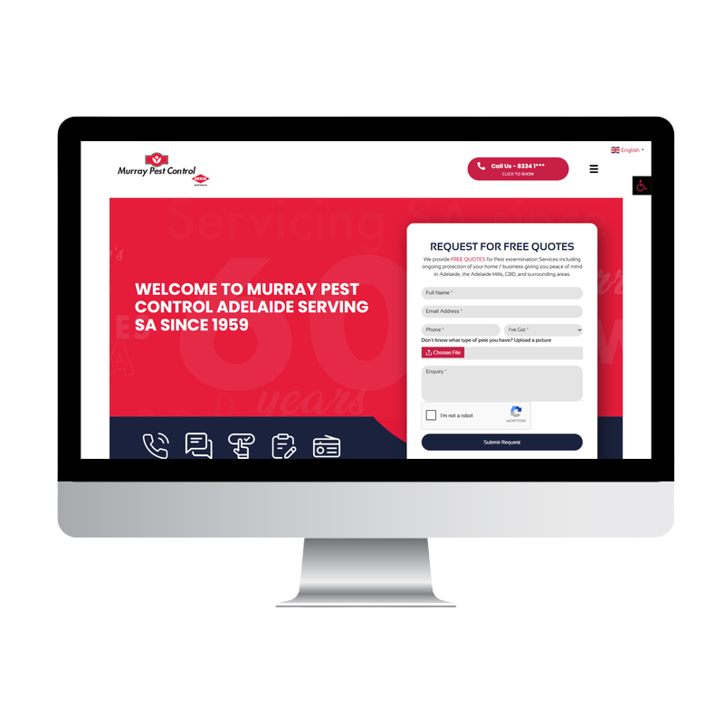 Murray Pest Control website built by Websites That Convert