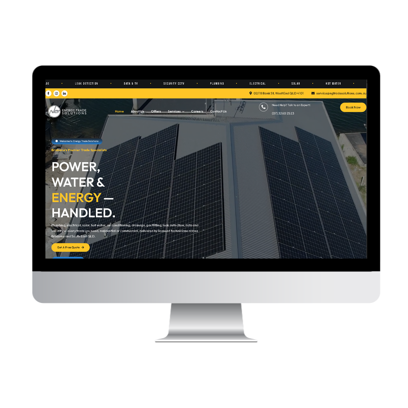 NextGen Trade Solutions website built by Websites That Convert