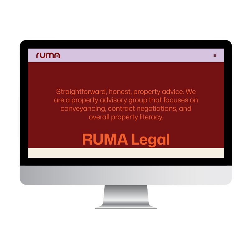 Ruma Legal website built by Websites That Convert