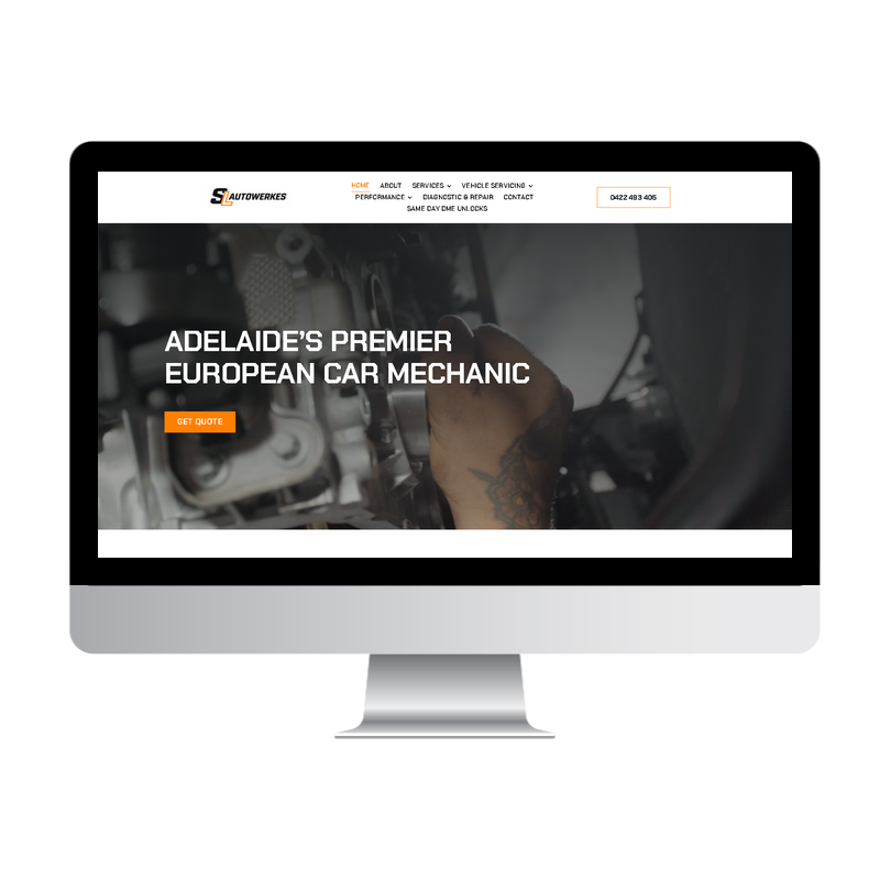 SL Autowerkes website built by Websites That Convert