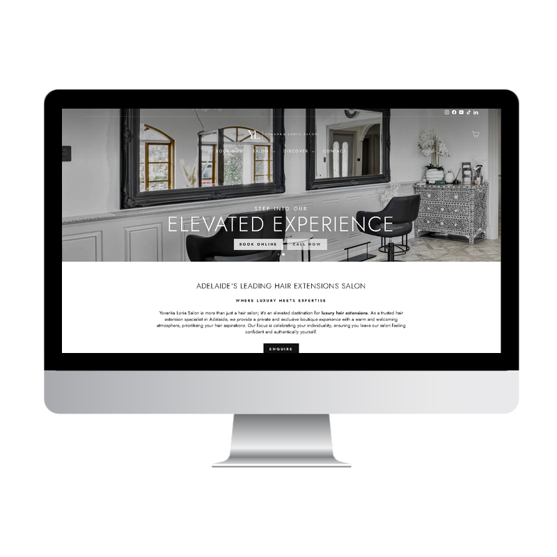 Yovanka Loria website built by Websites That Convert